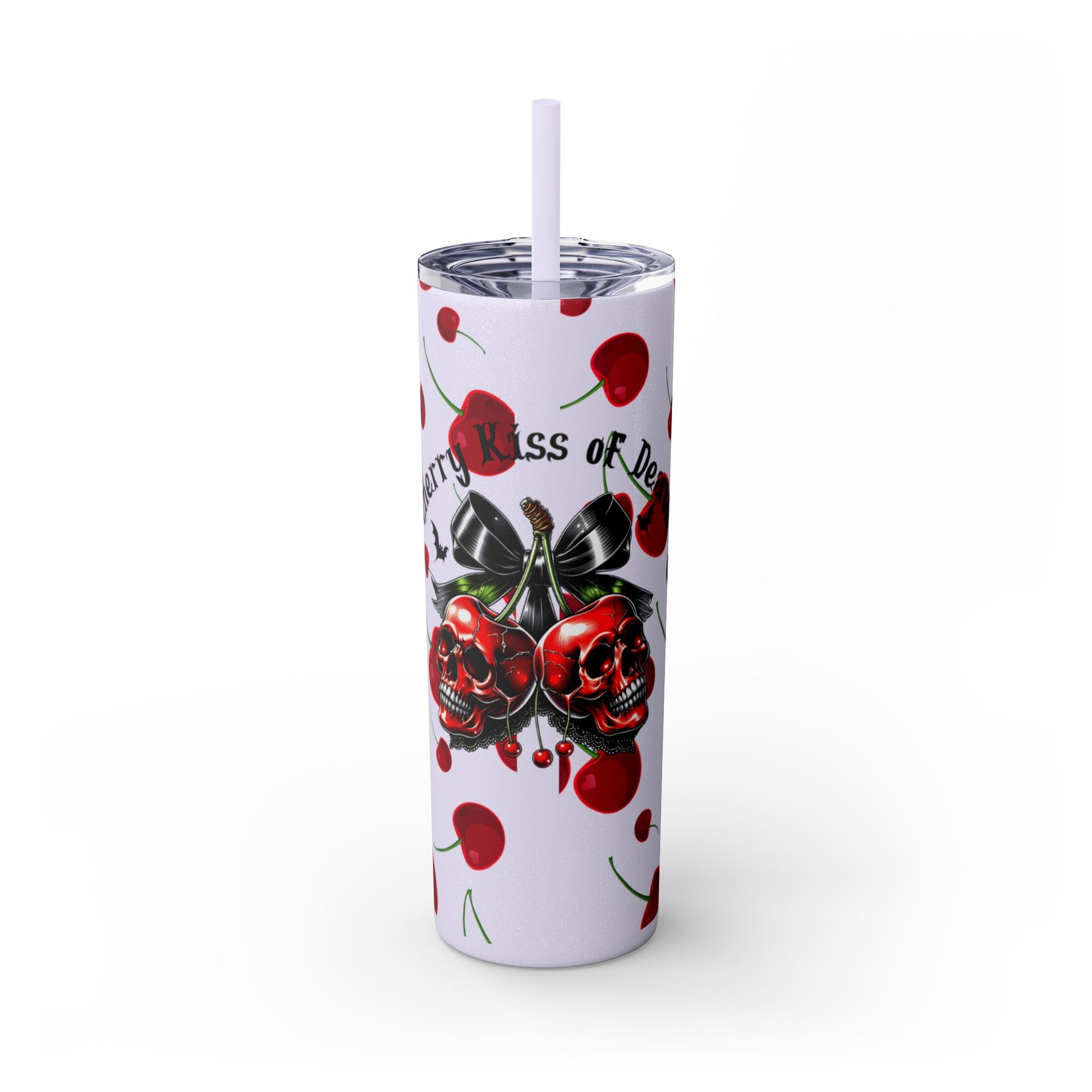 Cherry Kiss Skinny Tumbler