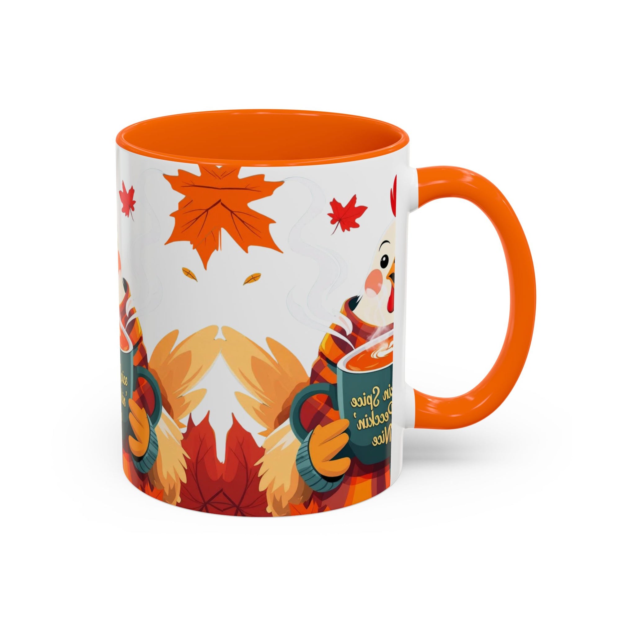 Pumpkin Spice & Peckin’ Nice Mug – Funny Chicken Coffee Cup – Fall Farmhouse Gift for Chicken Lovers Autumn Chicken Coffee Mug, Cute Fall Cup, Pumpkin Spice, Thanksgiving Gift, Farmhouse Decor, Cozy Vibes