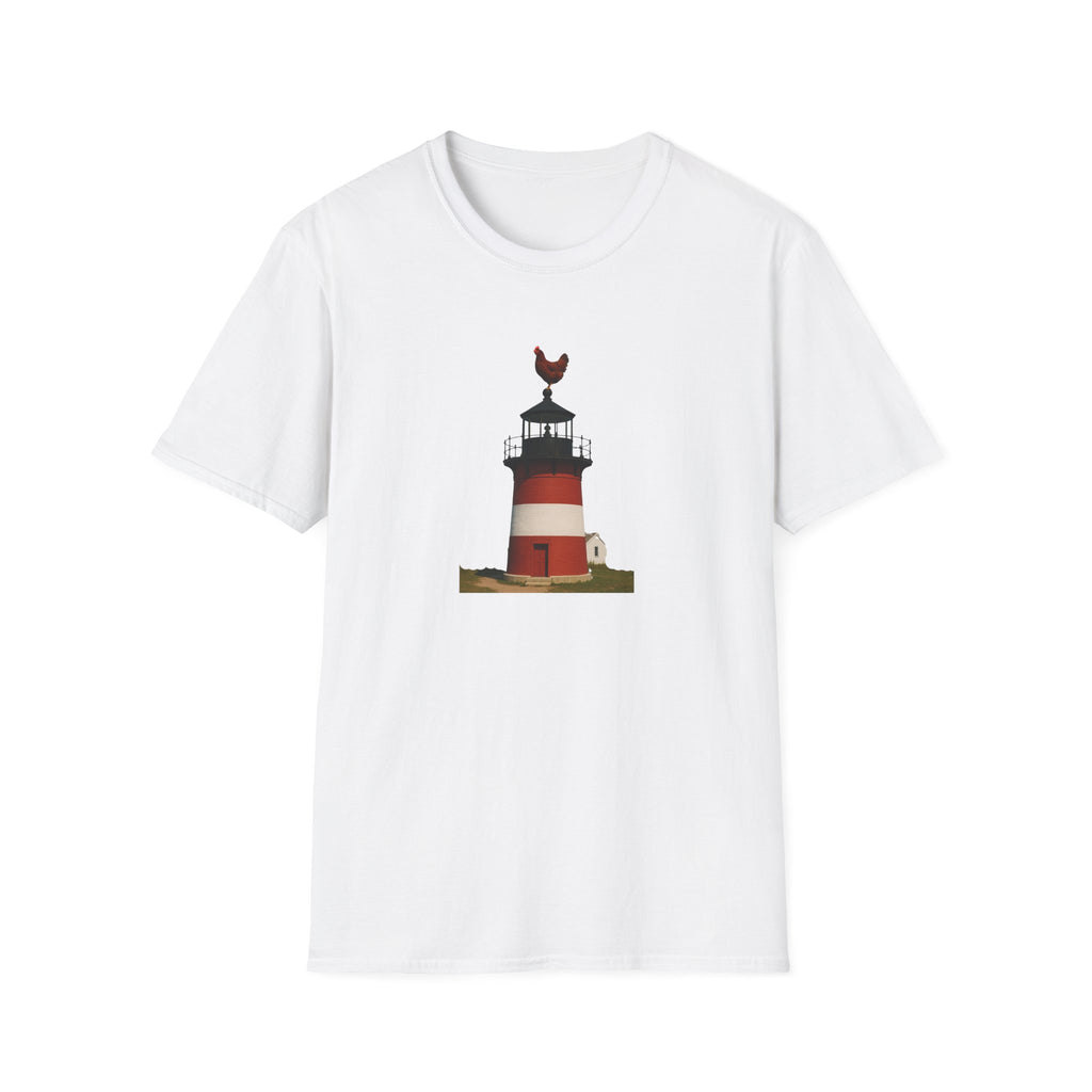 Lighthouse Rooster Unisex T-Shirt