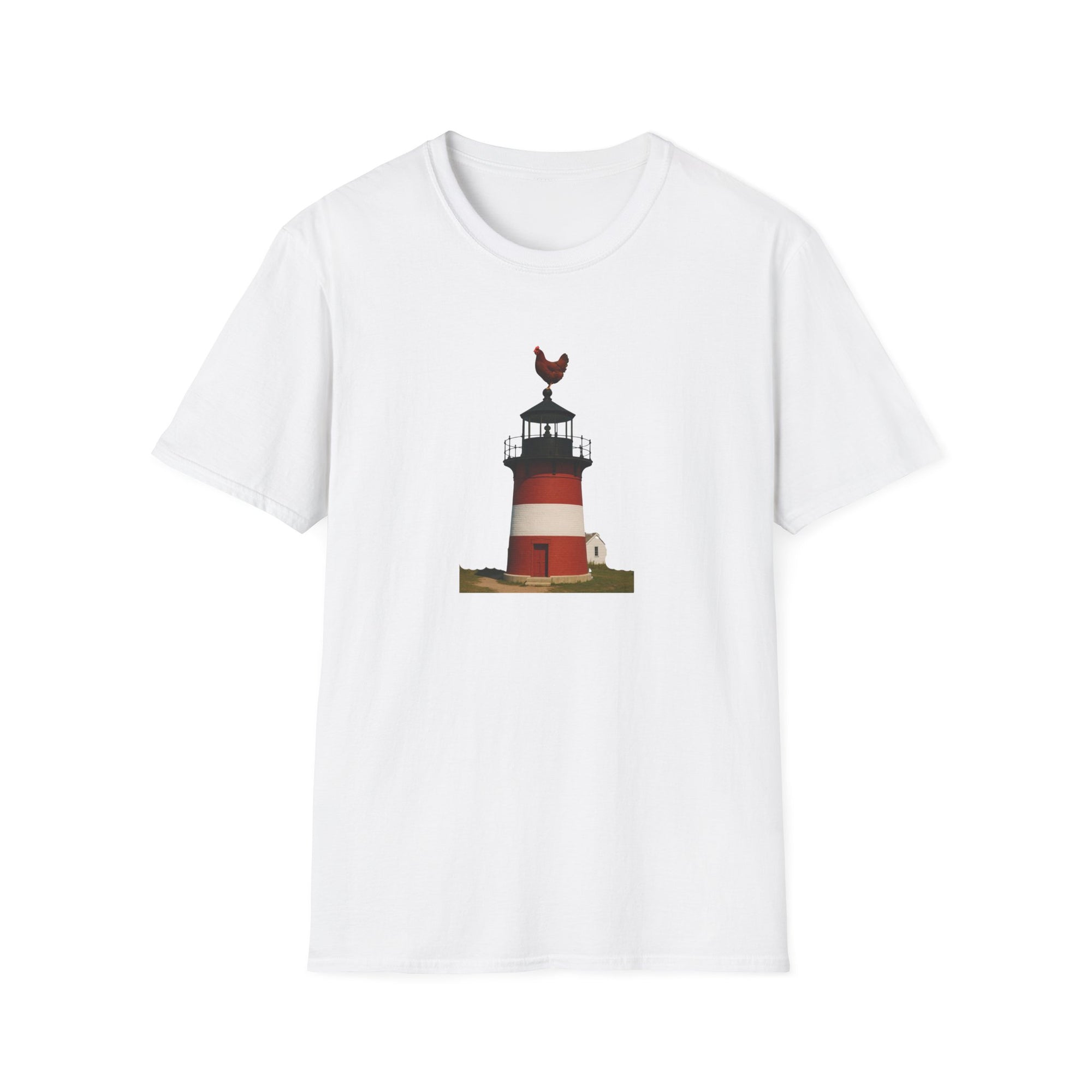 Lighthouse Rooster Unisex T-Shirt