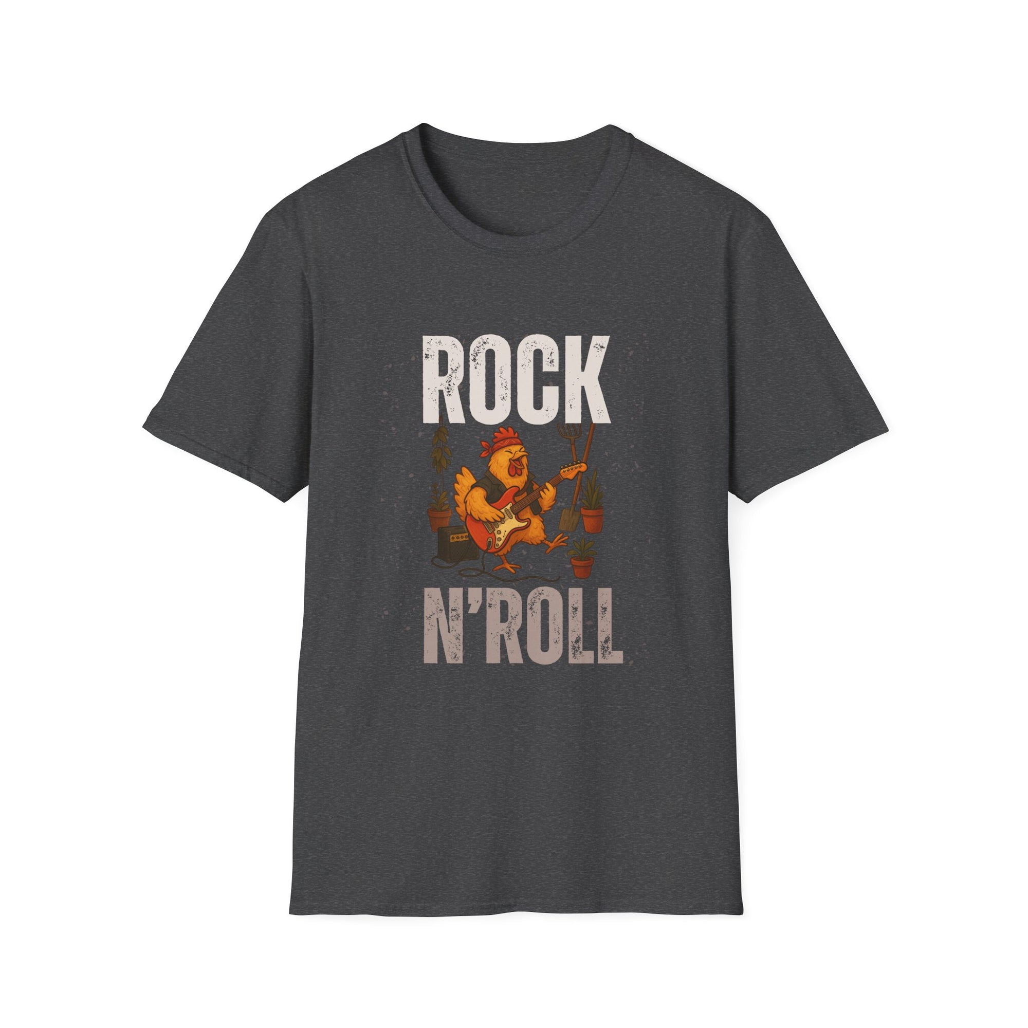Rock N' Roll Chicken Unisex T-Shirt