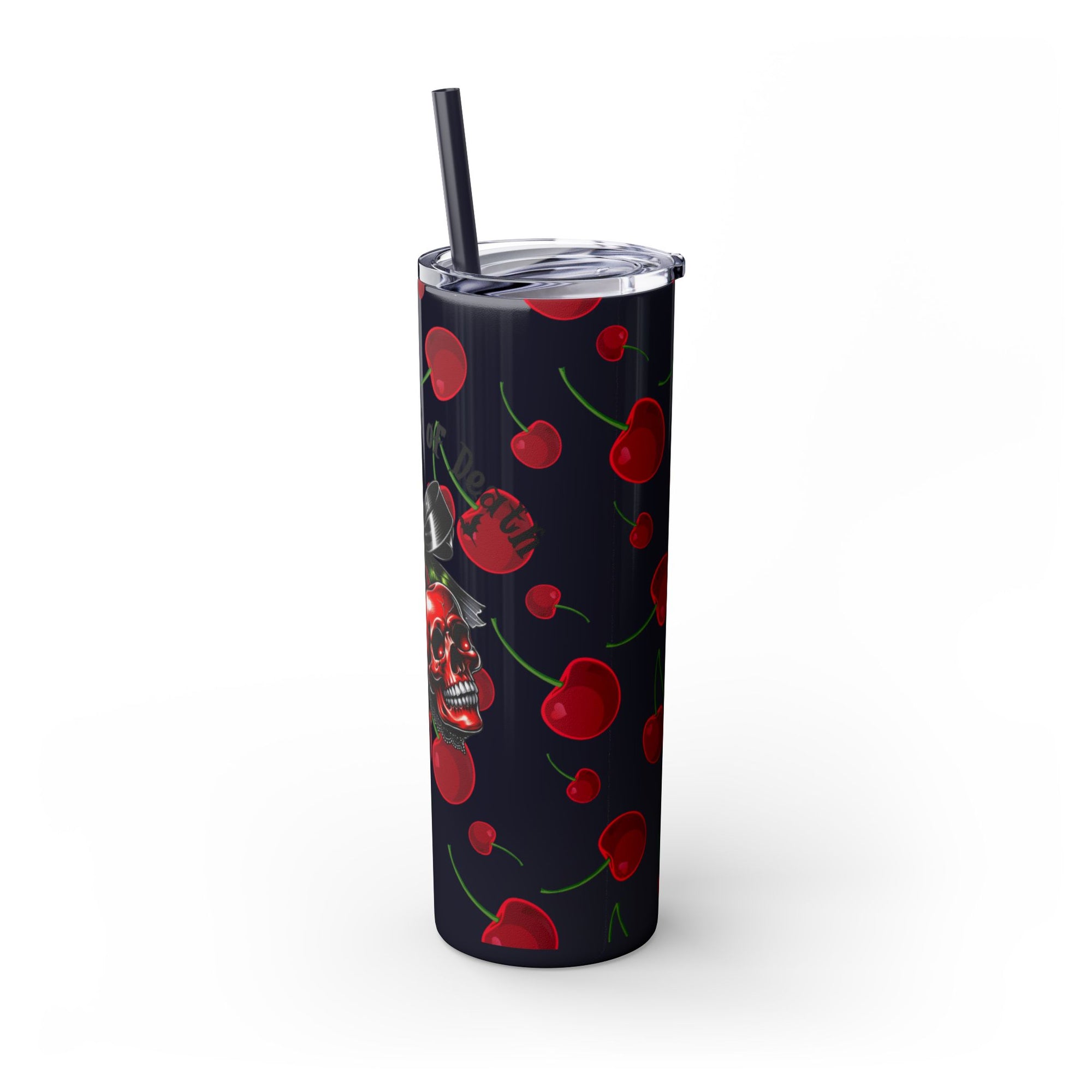 Cherry Kiss Skinny Tumbler