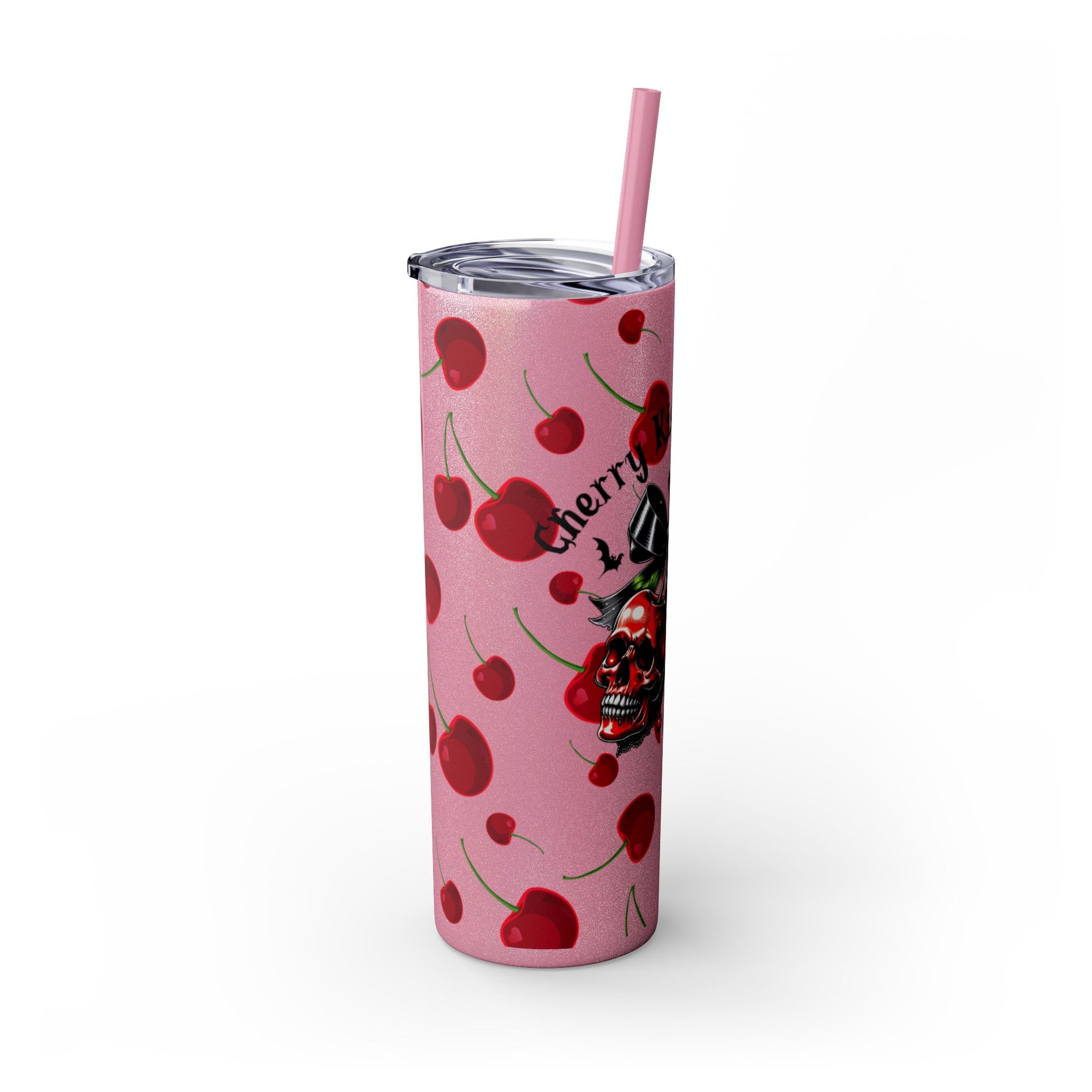 Cherry Kiss Skinny Tumbler