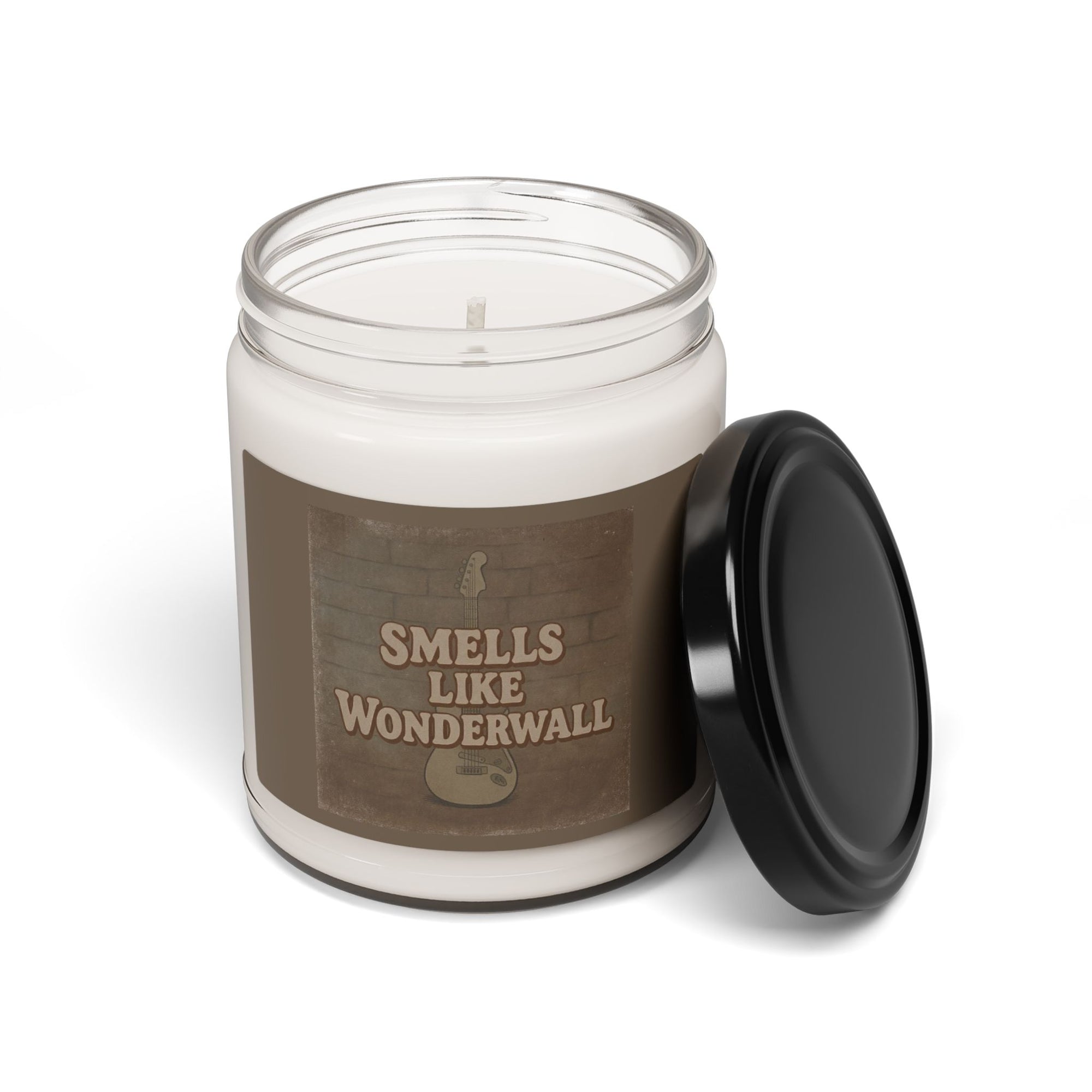 Smells Like Wonderwall Soy Candle | 90s Nostalgia Gift | Oasis Inspired Candle | Retro Funny Candle for Music Lovers