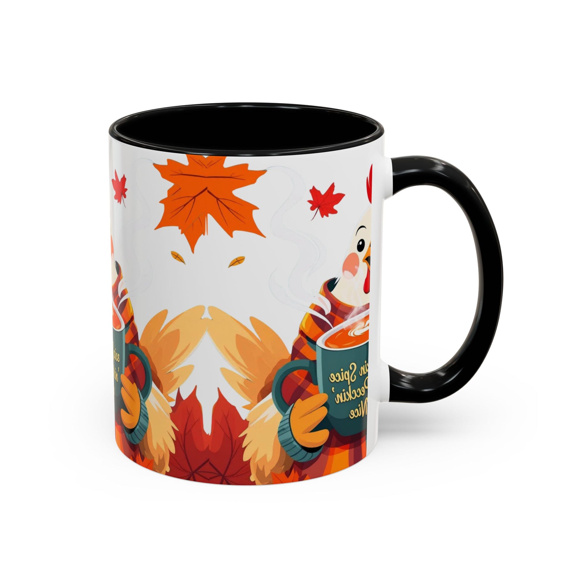 Pumpkin Spice & Peckin’ Nice Mug – Funny Chicken Coffee Cup – Fall Farmhouse Gift for Chicken Lovers Autumn Chicken Coffee Mug, Cute Fall Cup, Pumpkin Spice, Thanksgiving Gift, Farmhouse Decor, Cozy Vibes