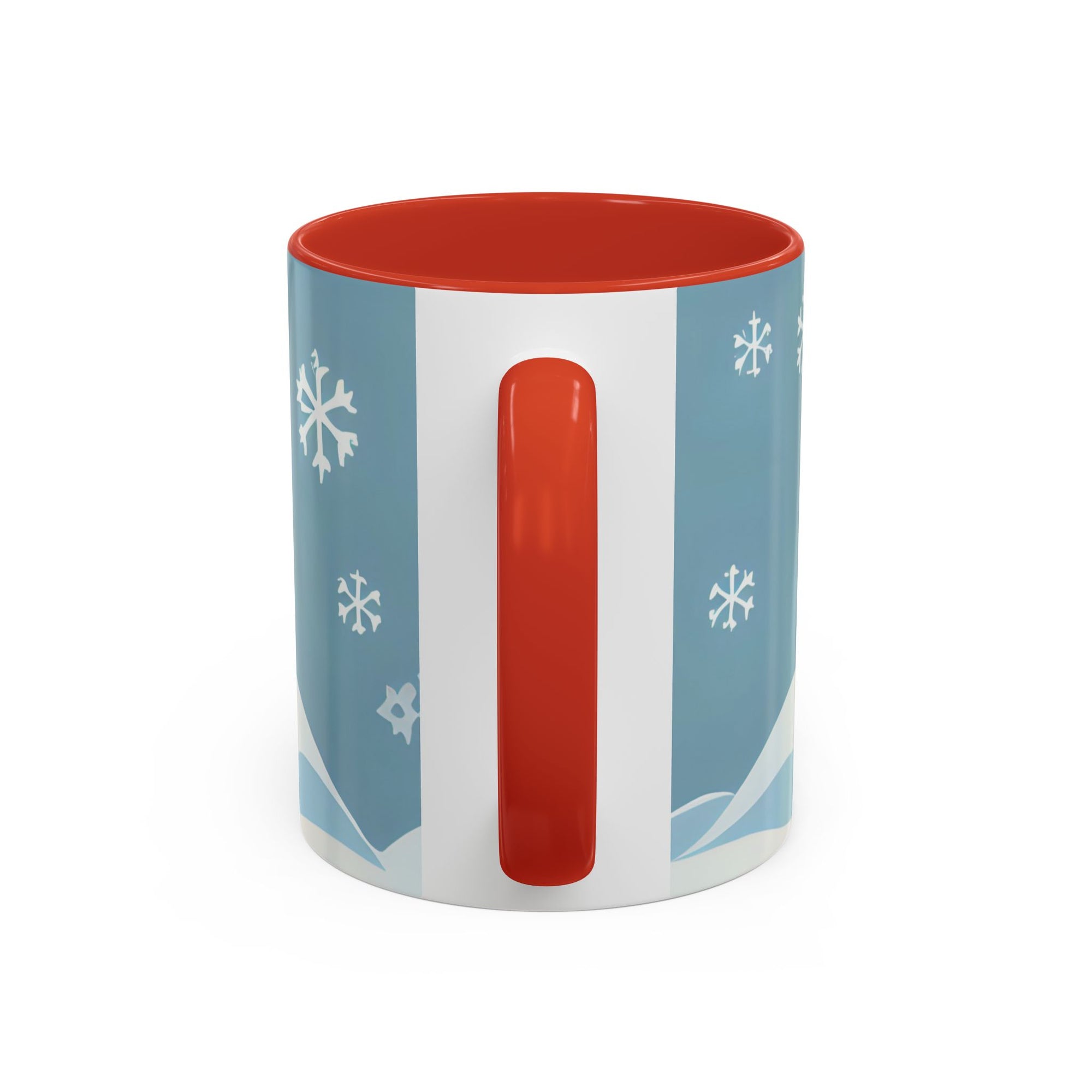 Merry Chickmas Christmas Chicken Accent Coffee Mug - Cute Holiday Gift, Festive Drinkware, Winter Celebration, Merry Chickmas, Funny Holiday Gift for Chicken Moms