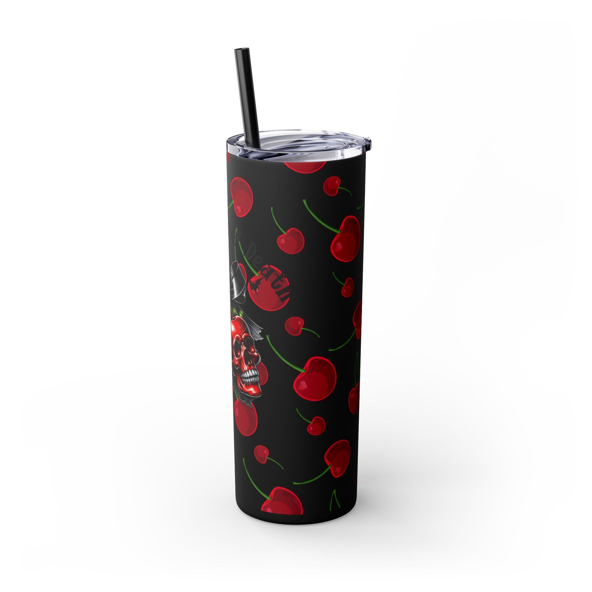 Cherry Kiss Skinny Tumbler