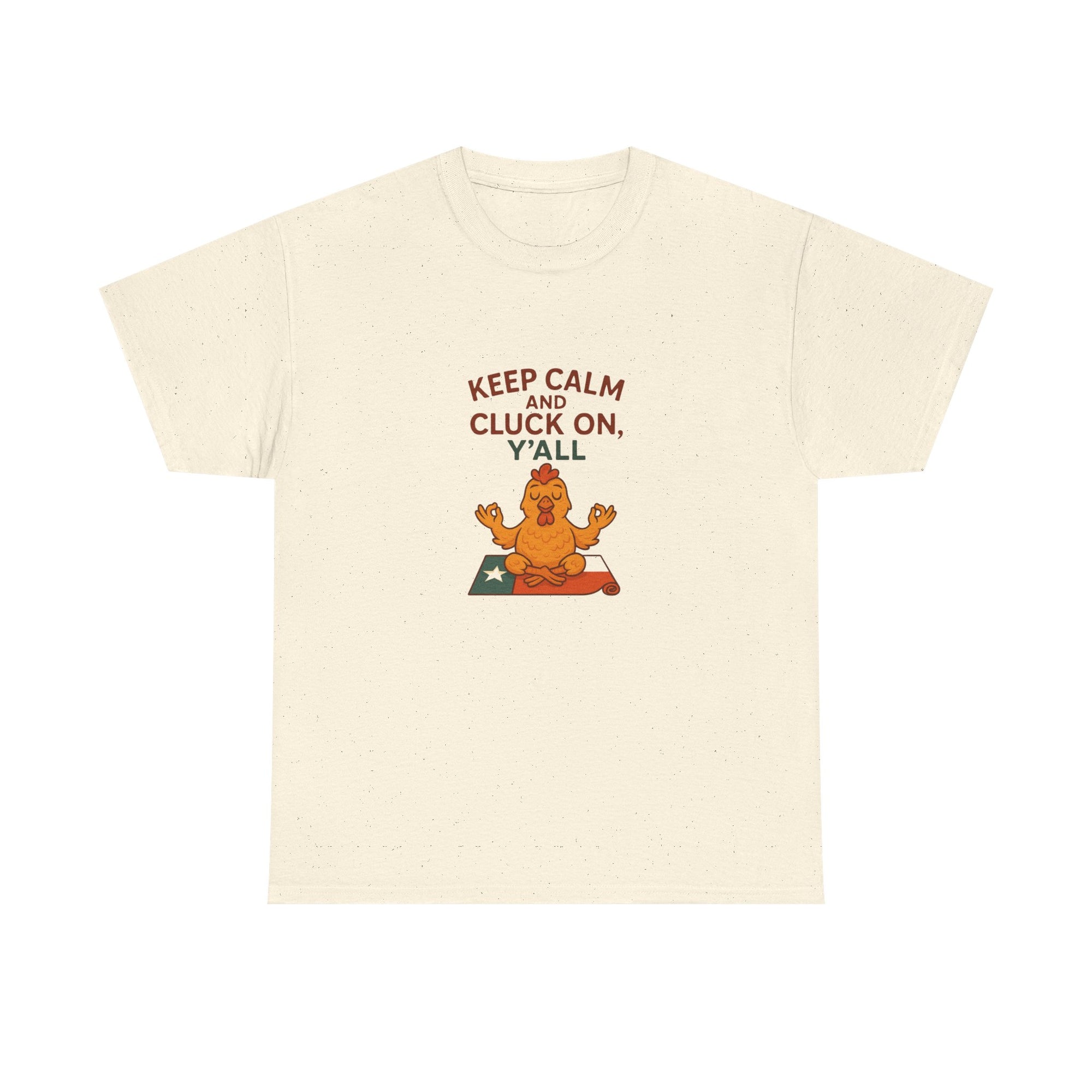 Keep Calm and Cluck On Unisex Tee