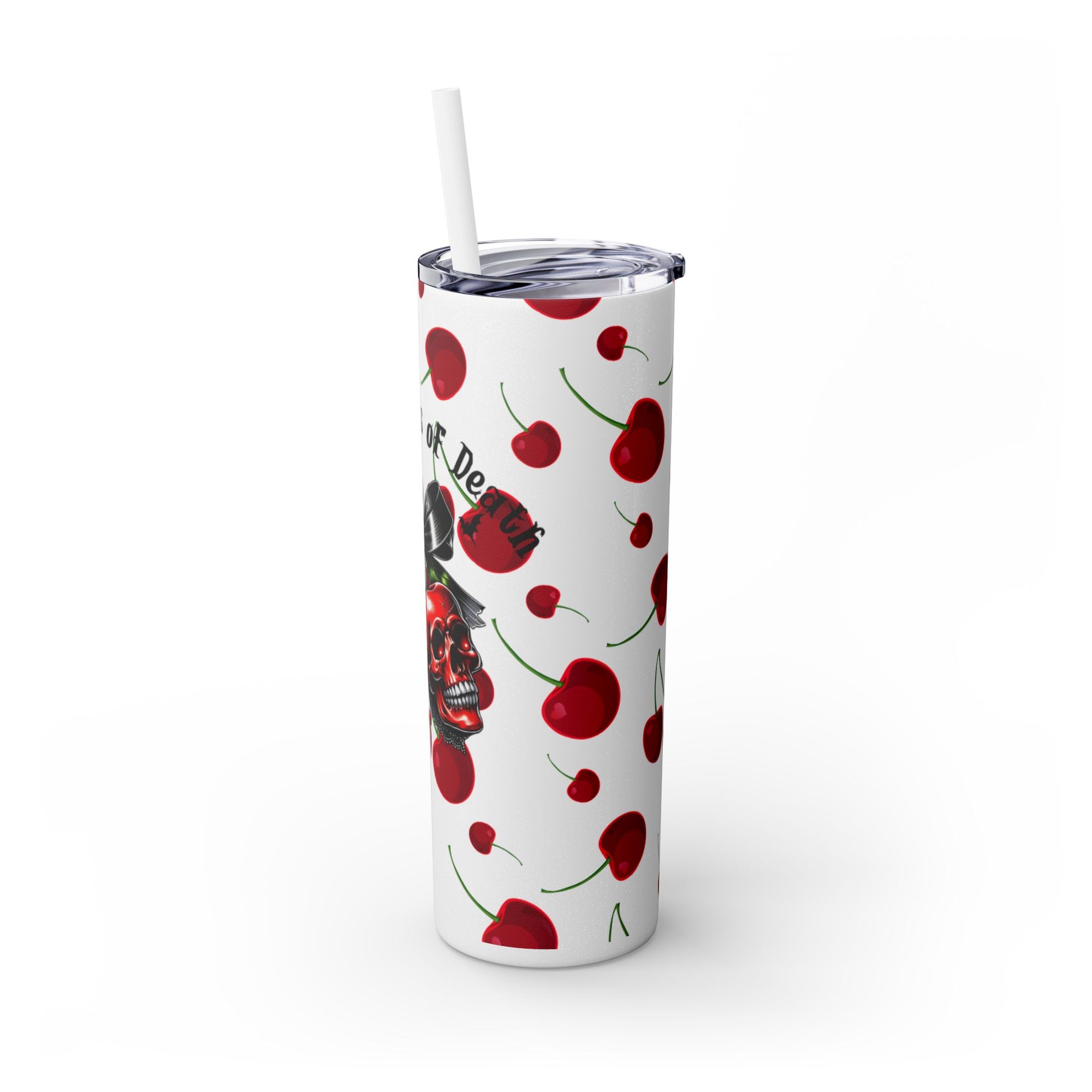 Cherry Kiss Skinny Tumbler