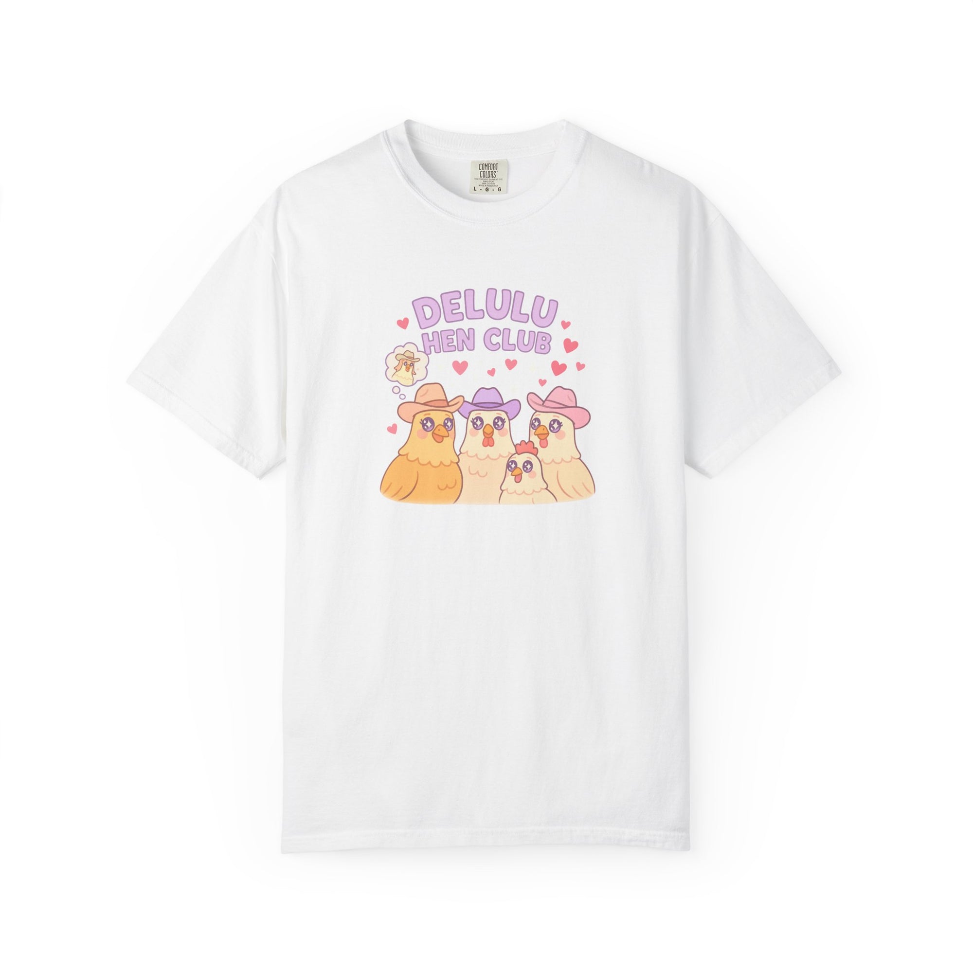 Delulu Hen Chicken Club T-shirt