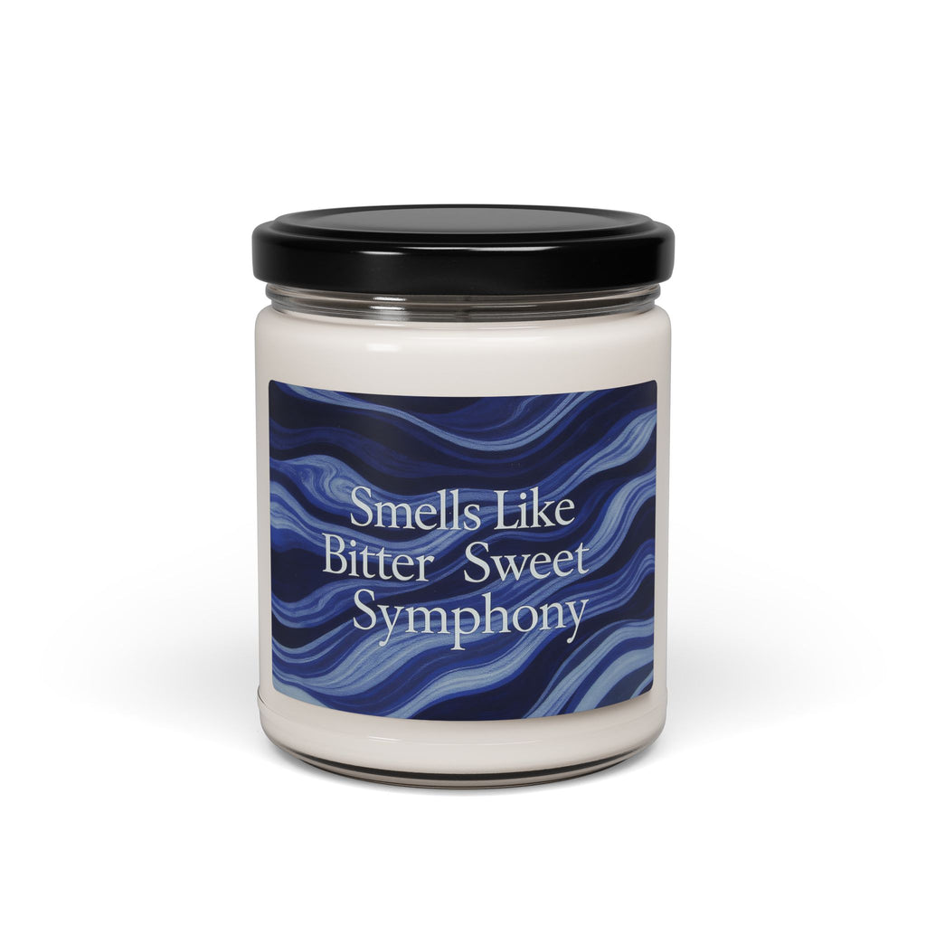 Smells Like Bitter Sweet Symphony Soy Candle | 90s Nostalgia Gift | Inspired Candle | Retro Funny Candle for Music Lovers