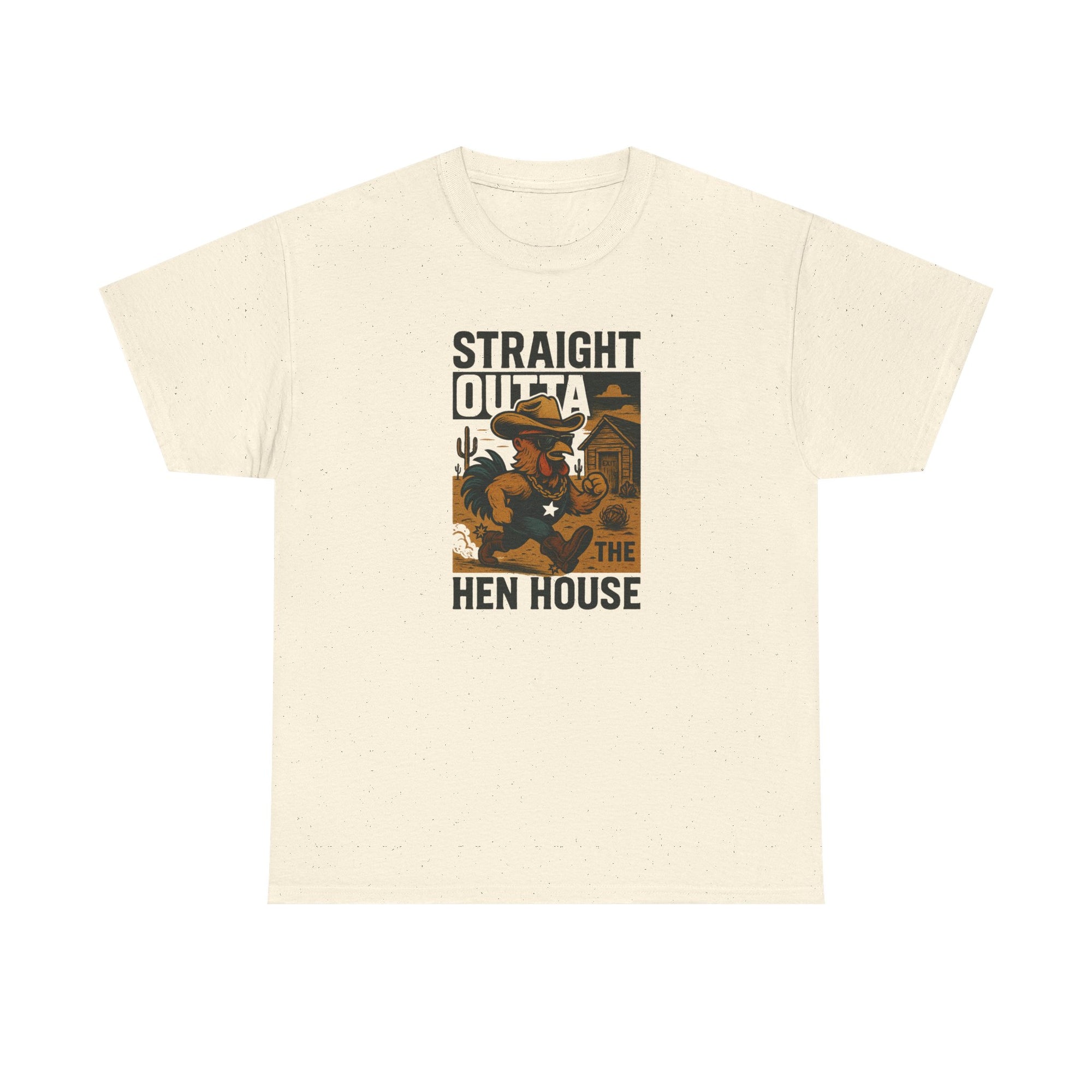 Straight Outta the Hen House Tee - Fun Graphic T-Shirt