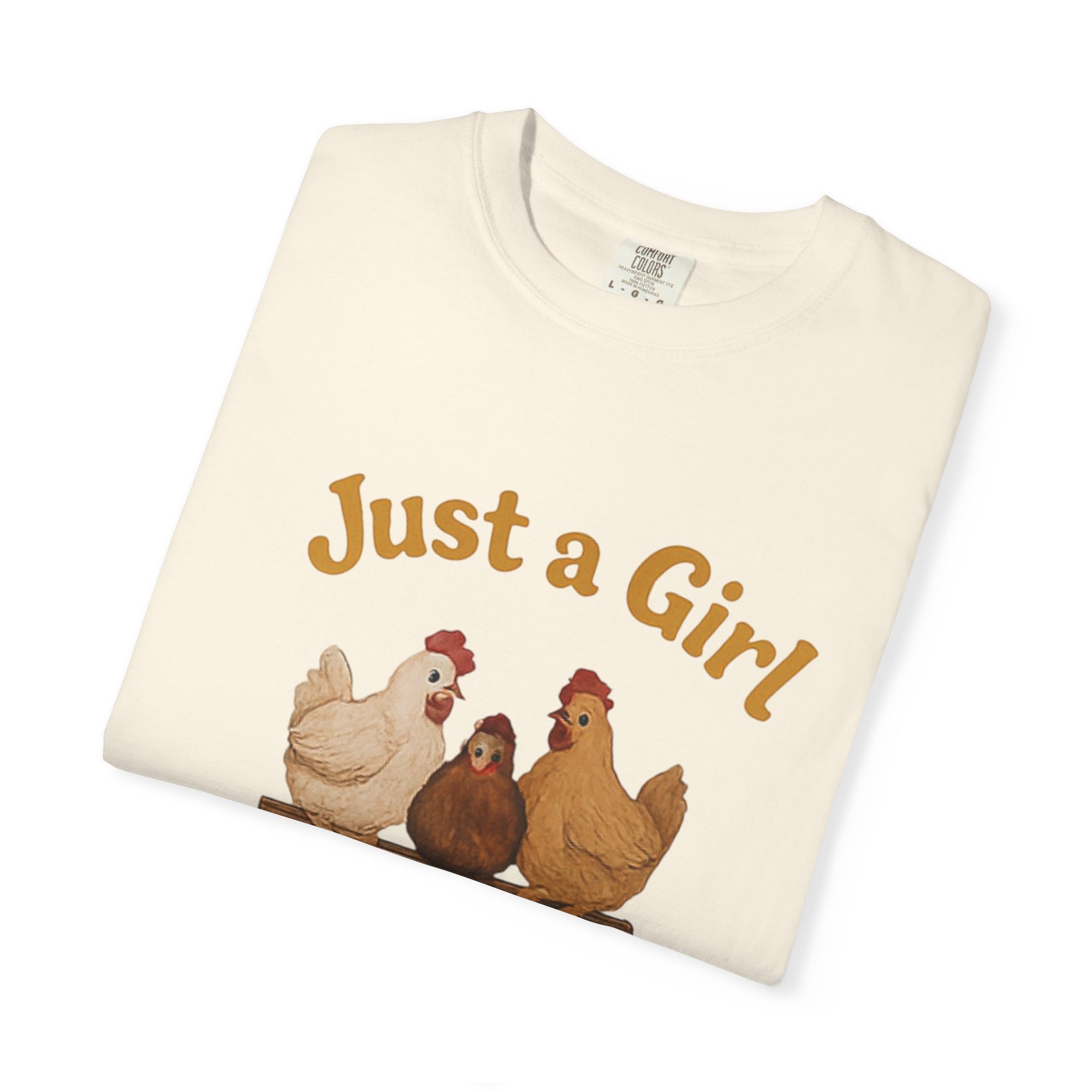 Just a Girl Who Talks to Chickens T-shirt | Fun Farm Tee, Gift for Chicken Lovers, Unisex Casual Wear, Quirky Animal Apparel, Country [...]