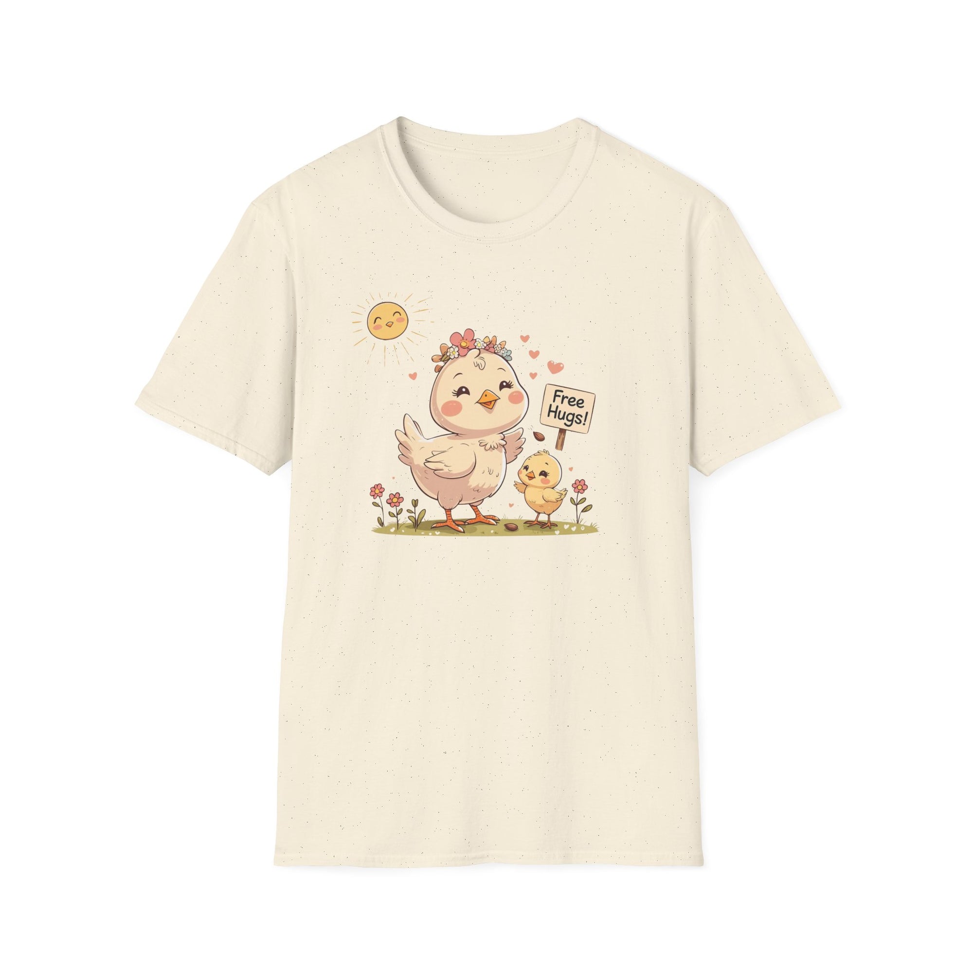Free Hugs Sweet Chicken Unisex Softstyle T-Shirt