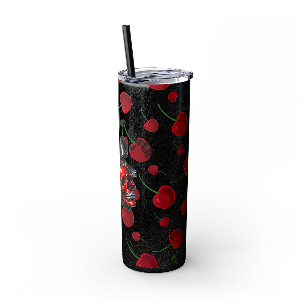 Cherry Kiss Skinny Tumbler