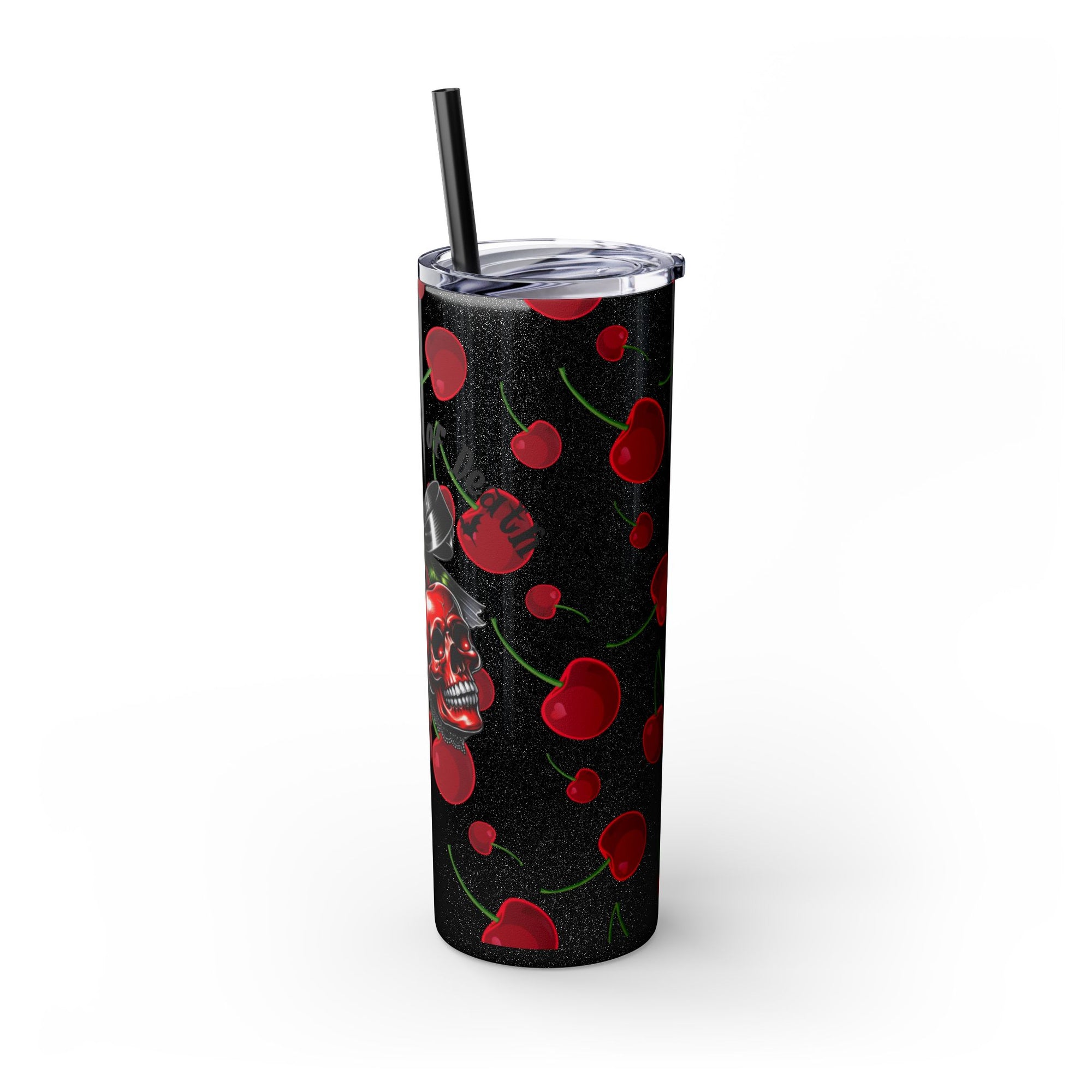 Cherry Kiss Skinny Tumbler