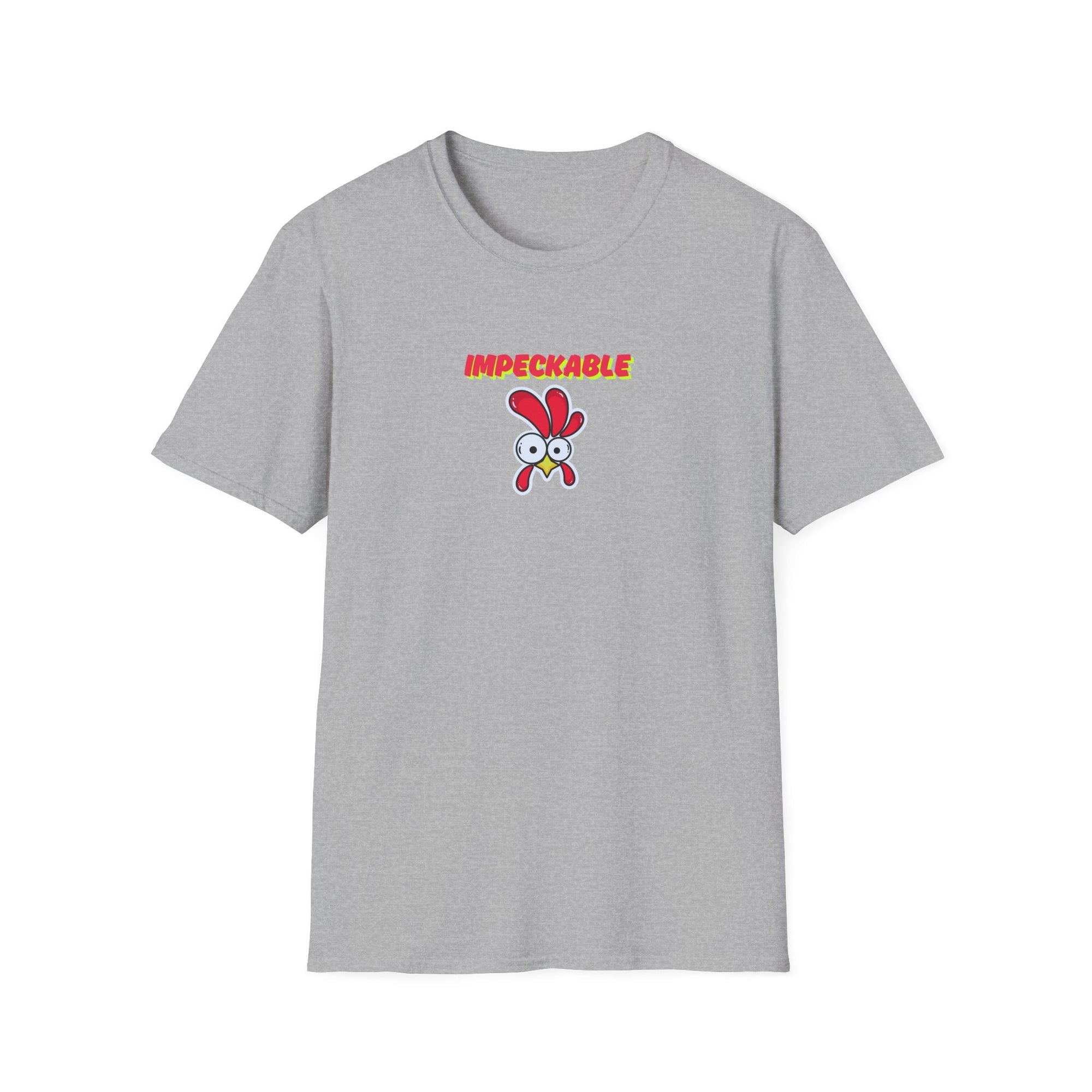 Impekcable Chicken Themed Unisex Softstyle T-Shirt