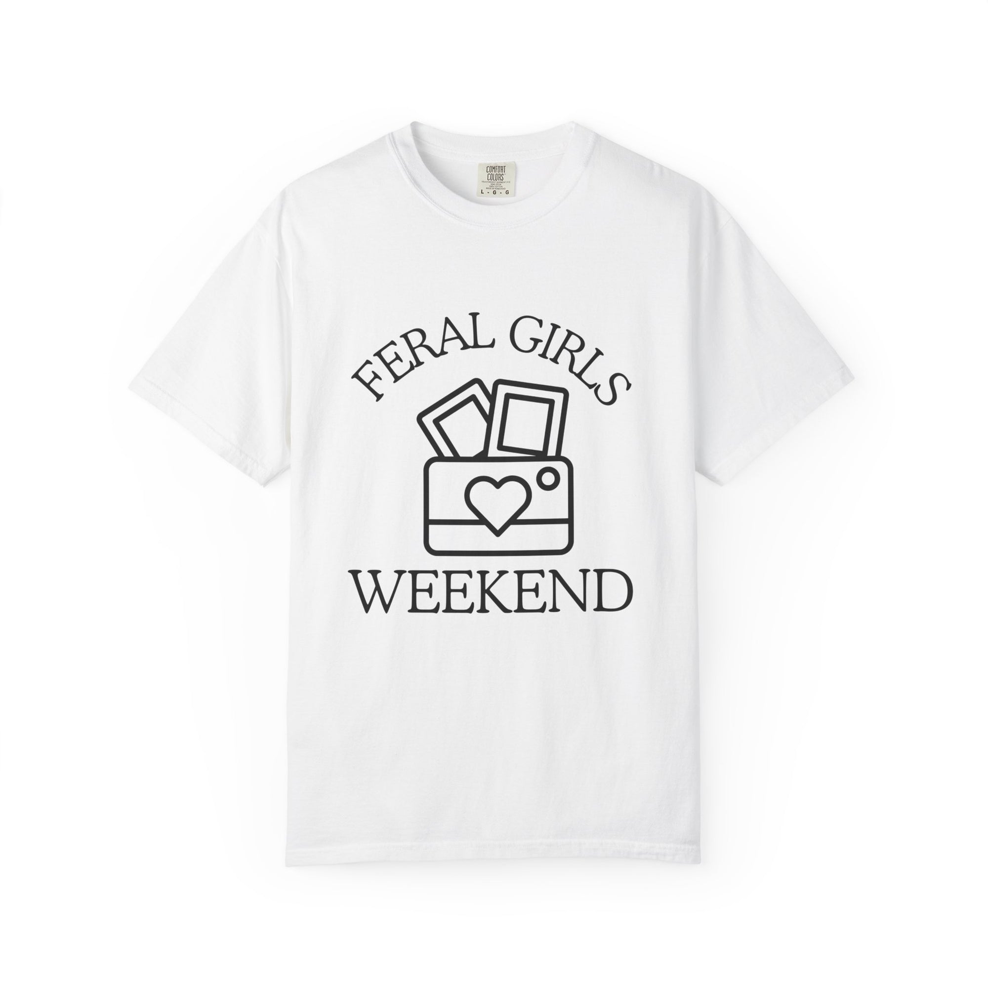 Feral Girls Weekend T-Shirt, Casual Tee for Friend Gatherings, Fun Girls' Night Out Shirt, Gift for Feral Girls, Summer Events Top
