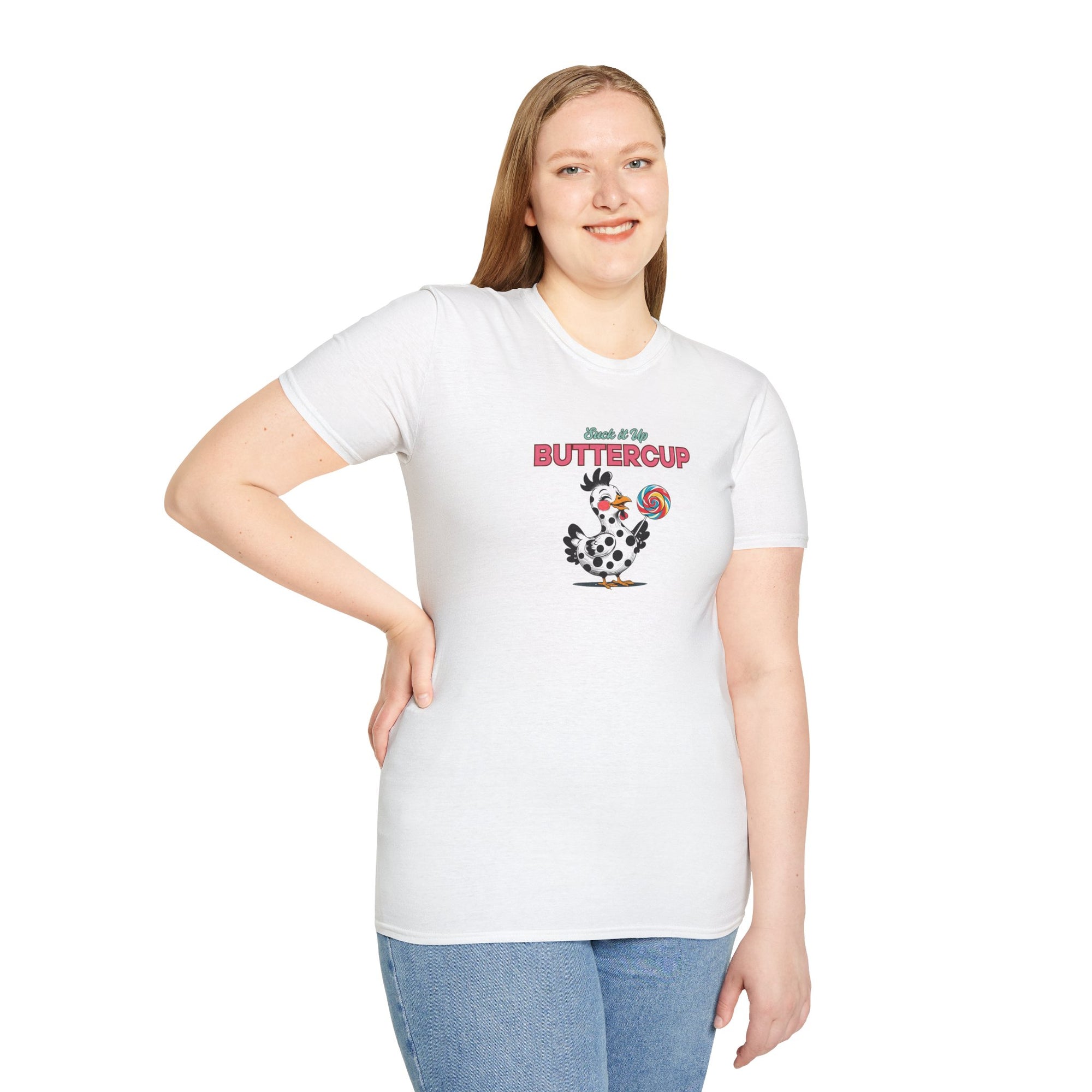 Suck it Up Buttercup Lollypop Chicken T-Shirt