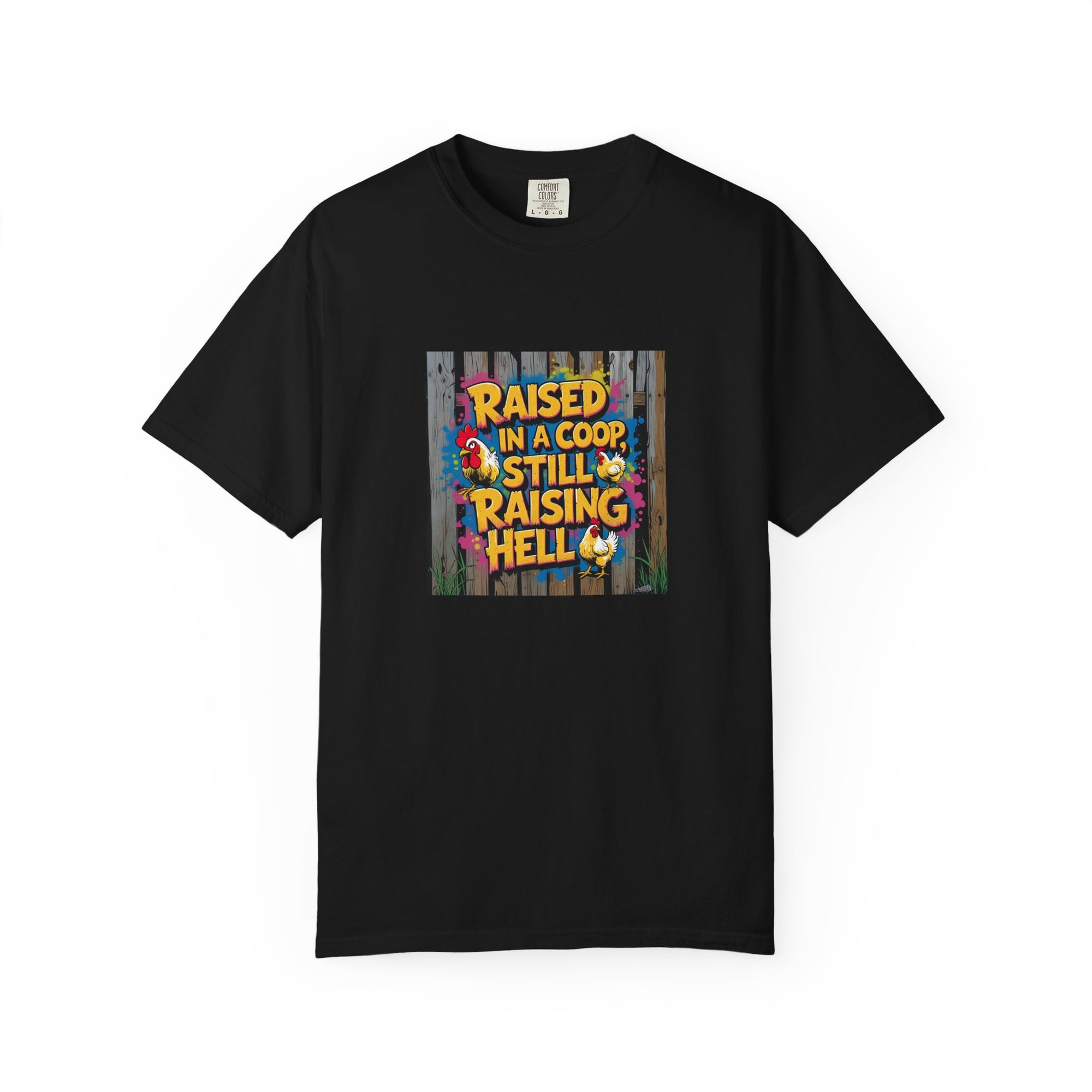 Raised in a Coop T-Shirt, Casual Cotton Tee, Gift for Farmers, Funny Graphic Shirt, Unique Animal Lover T-Shirt, Farm Life Apparel, [...]