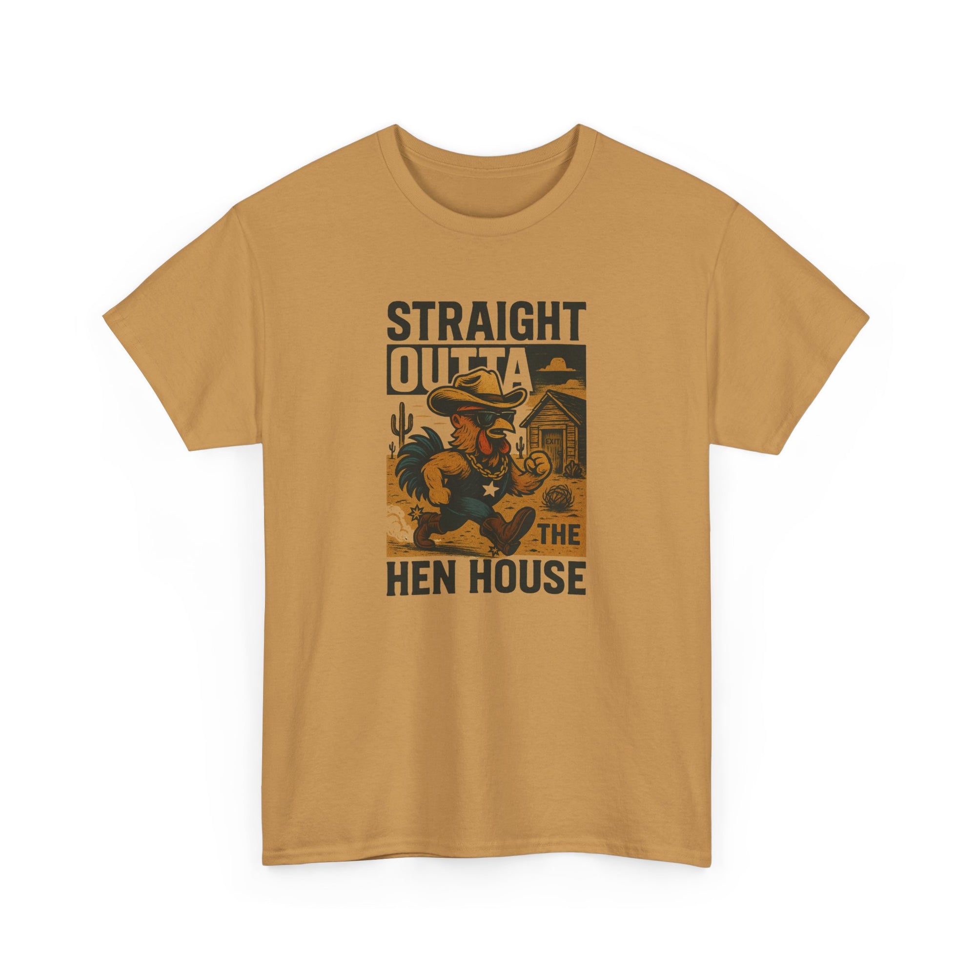 Straight Outta the Hen House Tee - Fun Graphic T-Shirt