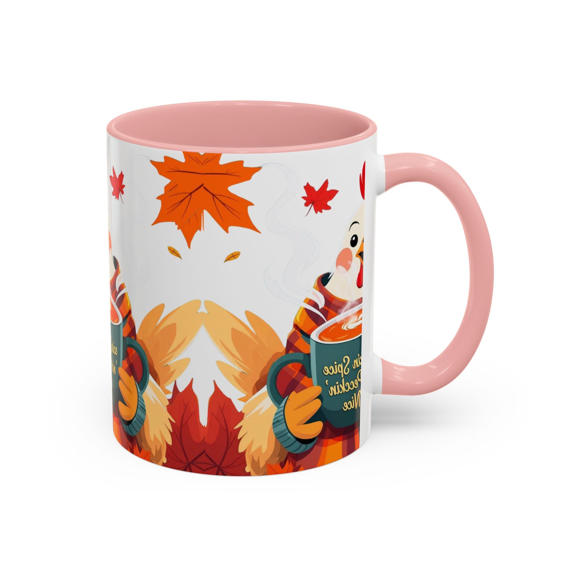 Pumpkin Spice & Peckin’ Nice Mug – Funny Chicken Coffee Cup – Fall Farmhouse Gift for Chicken Lovers Autumn Chicken Coffee Mug, Cute Fall Cup, Pumpkin Spice, Thanksgiving Gift, Farmhouse Decor, Cozy Vibes