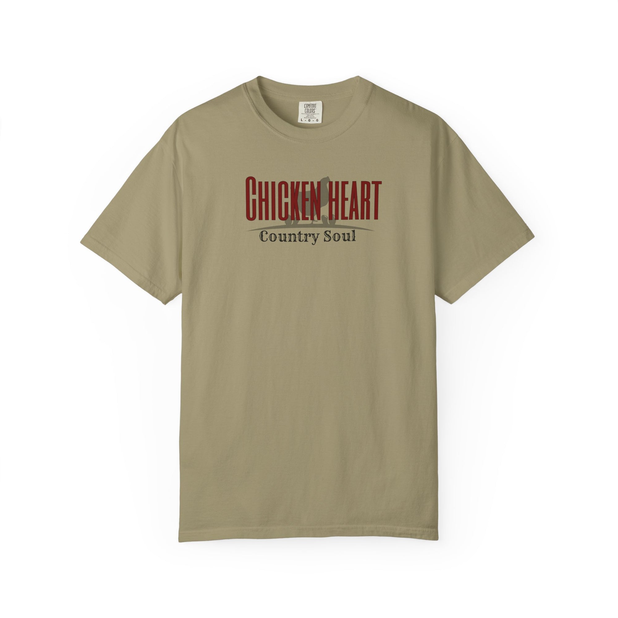 Chicken Heart Country Soul T-Shirt – Funny Chicken Lover Tee – Farmhouse Graphic Tee for Women – Country Girl Poultry Keeper Gift